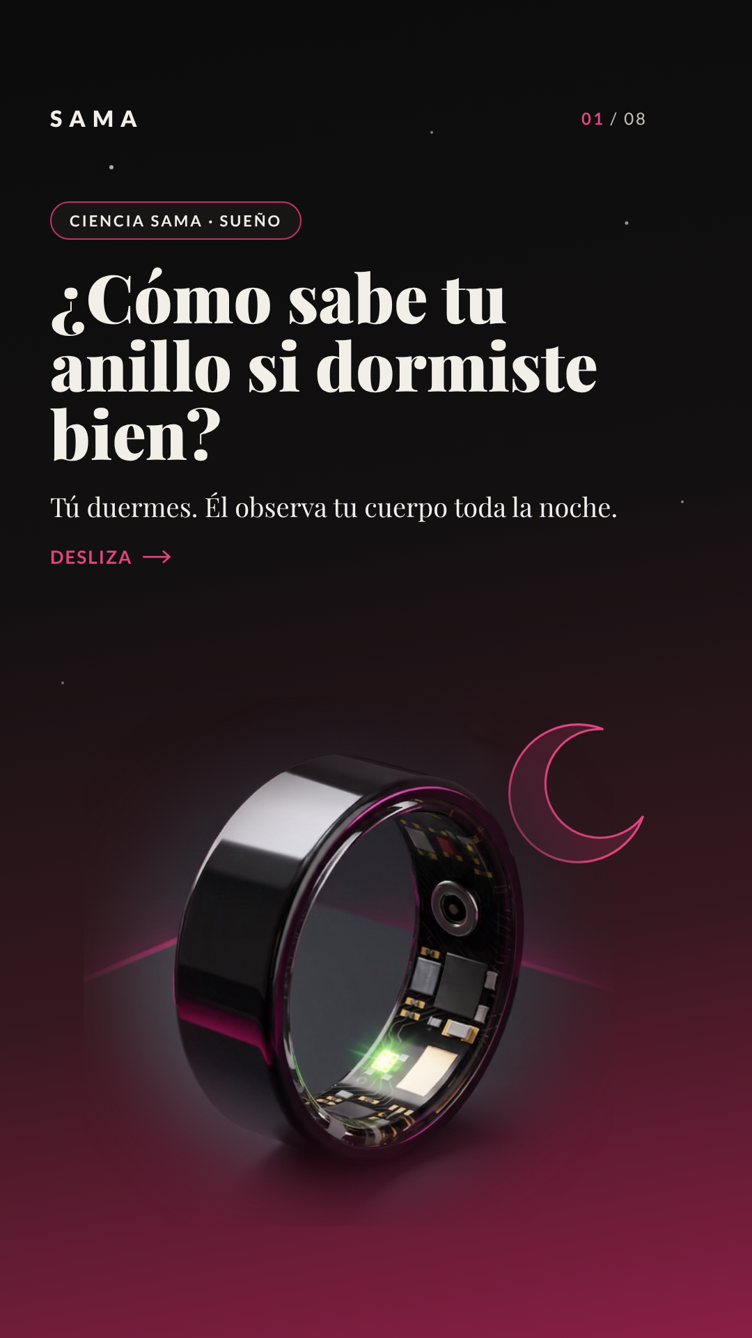 Anillo Inteligente para Dormir con Estrés Laboral: Cómo Desconectar al Final del Día