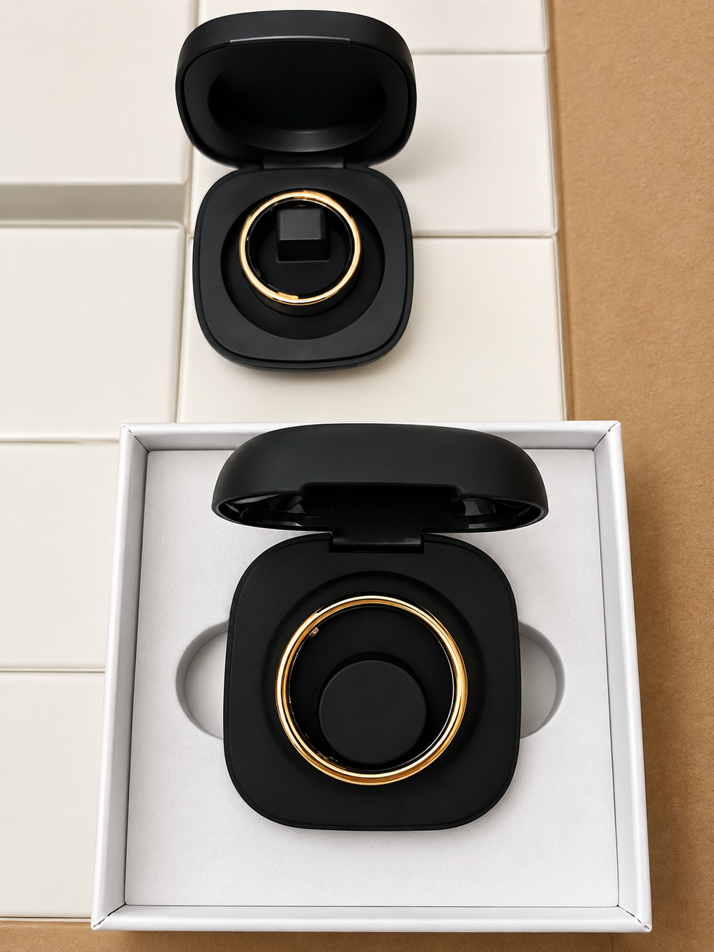 SAMA Smart Ring – Gold, Rose Gold & Black